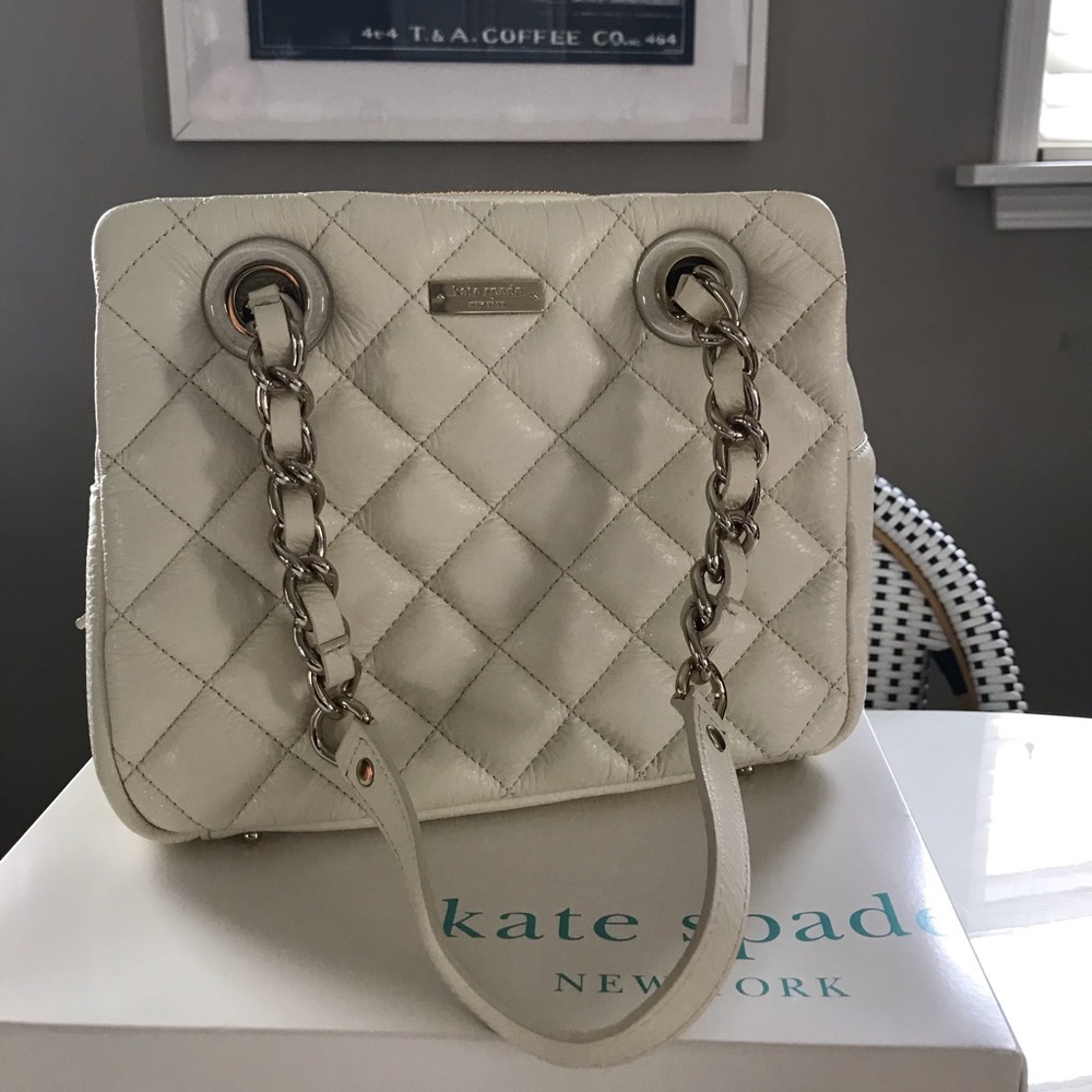 Kate Spade Cream Bag | Elizabeth